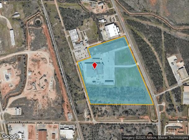  2400 Burkburnett Rd, Wichita Falls, TX Parcel Map