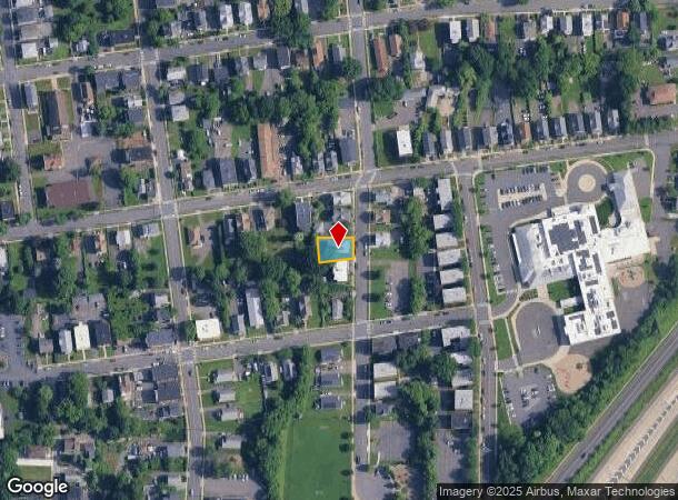  112 Willow St, New Britain, CT Parcel Map