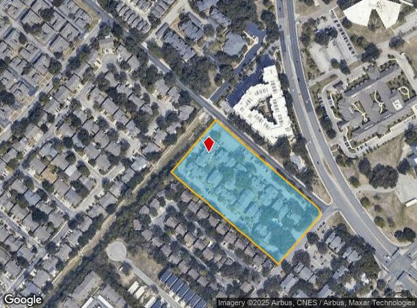  7710 Oakdell Way, San Antonio, TX Parcel Map
