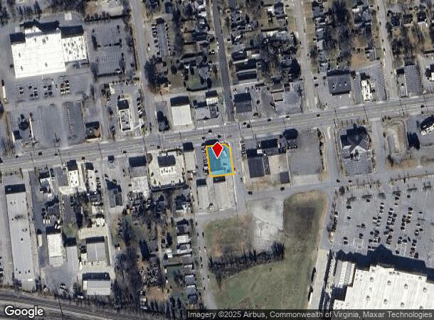  1104 W Main St, Salem, VA Parcel Map