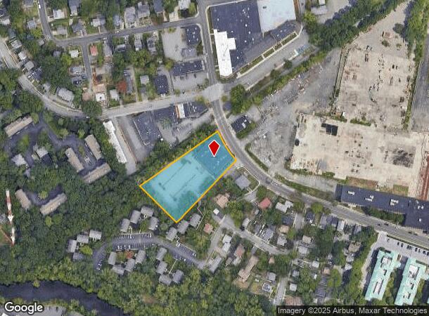  109 Oak St, Newton Upper Falls, MA Parcel Map