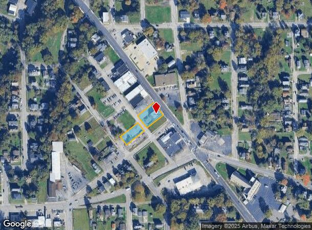  662 E Washington St, New Castle, PA Parcel Map