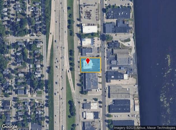 1319 Front Ave Nw, Grand Rapids, MI Parcel Map
