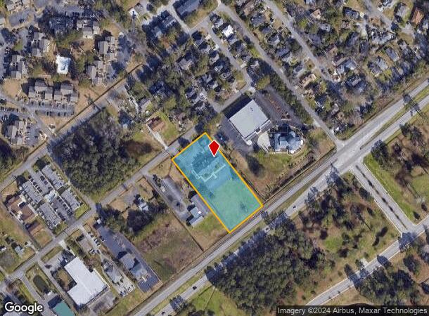  3023 Church St, Myrtle Beach, SC Parcel Map