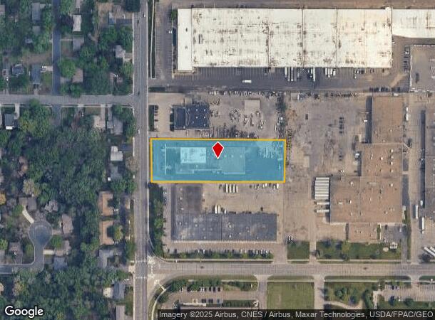 9321 Penn Ave S, Minneapolis, MN Parcel Map