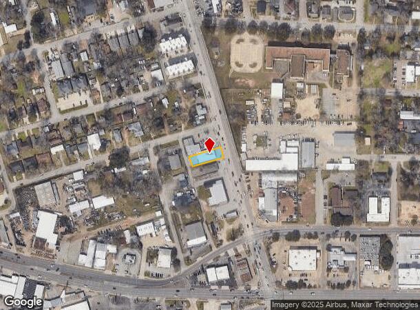  529 N Frazier St, Conroe, TX Parcel Map