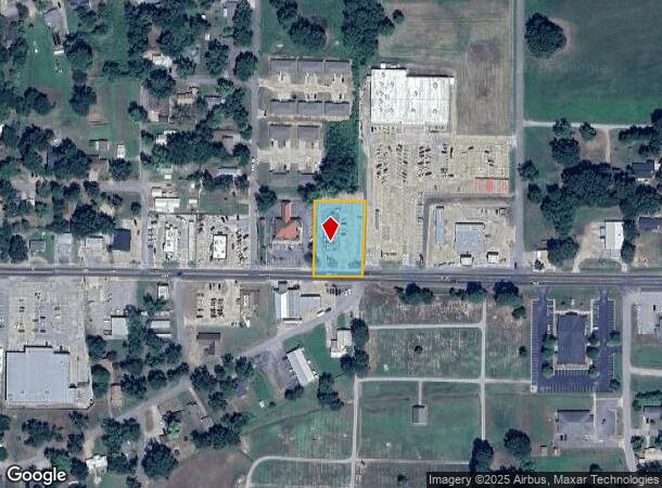 1409 E Walnut St, Paris, AR Parcel Map