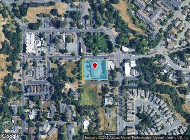 6110 Center St, Clayton, CA Parcel Map