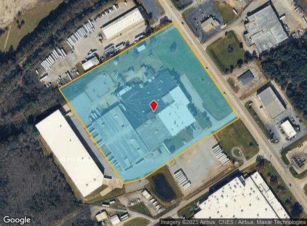 306 S Buncombe Rd, Greer, SC Parcel Map