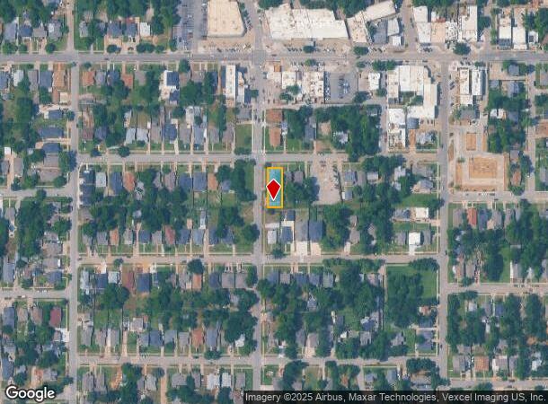 1744 Nw 15Th St, Oklahoma City, OK Parcel Map