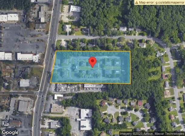  5538 Old National Hwy, Atlanta, GA Parcel Map