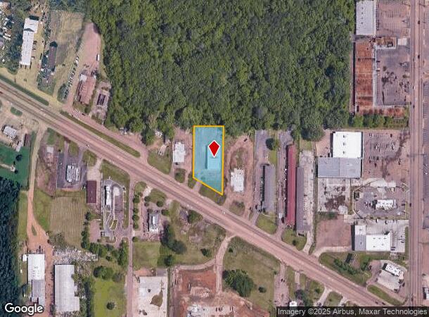 2670 W Highway 80 W, Jackson, MS Parcel Map