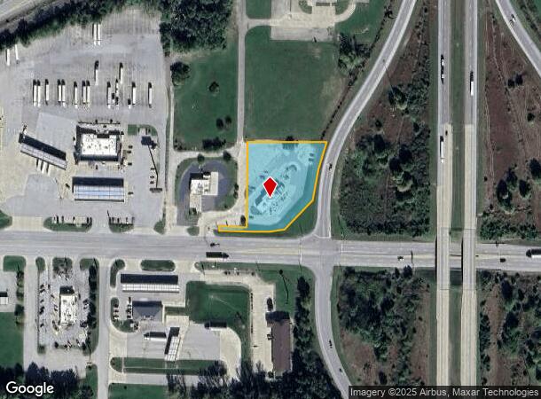  15600 W Commerce Rd, Daleville, IN Parcel Map