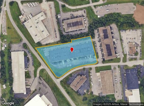 203 Overlook Dr, Sewickley, PA Parcel Map