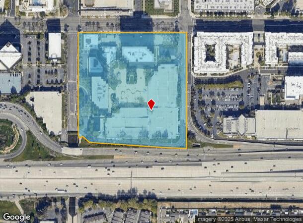  601 Anton Blvd, Costa Mesa, CA Parcel Map