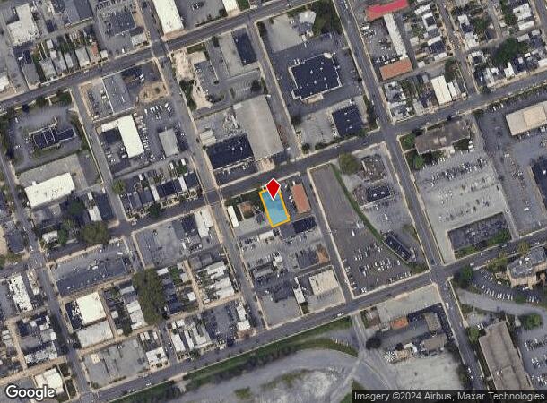  1736 W Allen St, Allentown, PA Parcel Map