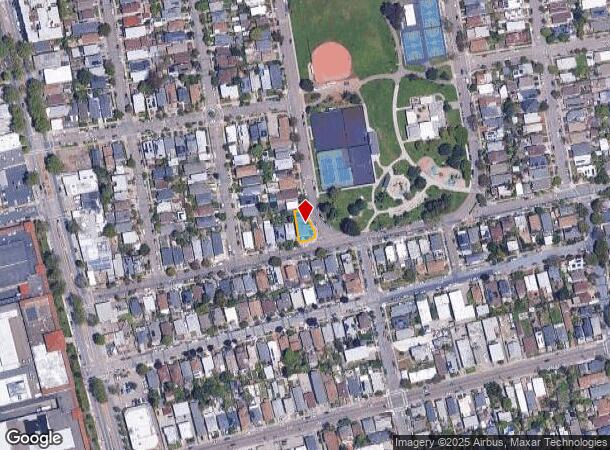  1237 Russell St, Berkeley, CA Parcel Map