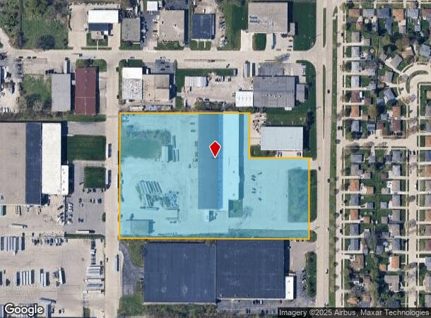 6001 S Pennsylvania Ave, Cudahy, WI Parcel Map