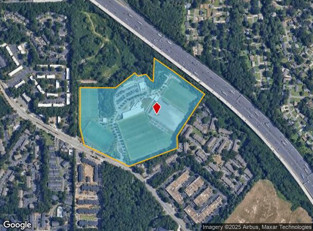  861 Franklin Gtwy Se, Marietta, GA Parcel Map