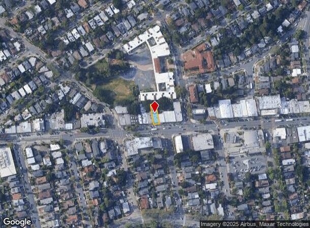 1779 Solano Ave, Berkeley, CA Parcel Map
