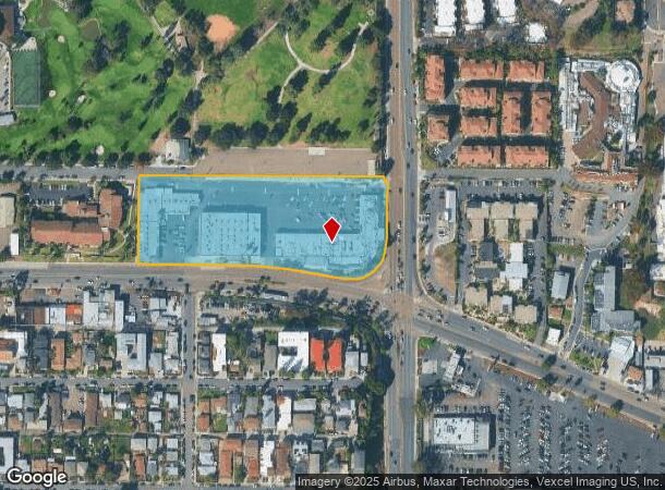  5296 University Ave, San Diego, CA Parcel Map