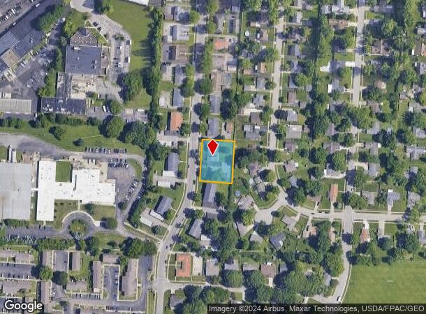  4722 Croftshire Dr, Dayton, OH Parcel Map