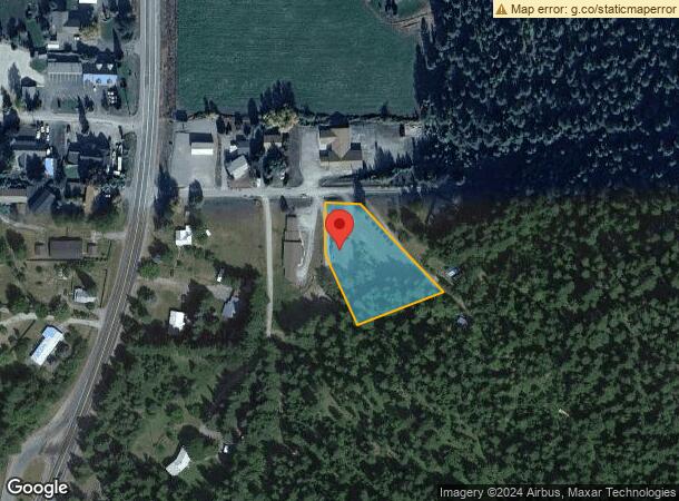  6956 Evergreen St, Bonners Ferry, ID Parcel Map