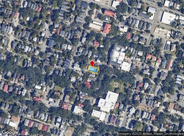  1901 Bull St, Savannah, GA Parcel Map