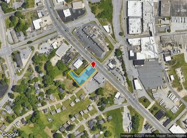  1246 S Main St, High Point, NC Parcel Map