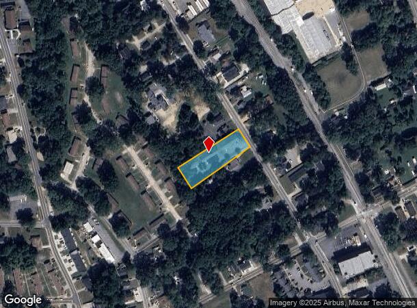  222 N Erwin St, Cartersville, GA Parcel Map