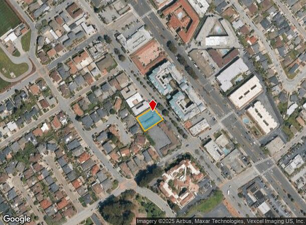  1365 Broadway, Millbrae, CA Parcel Map