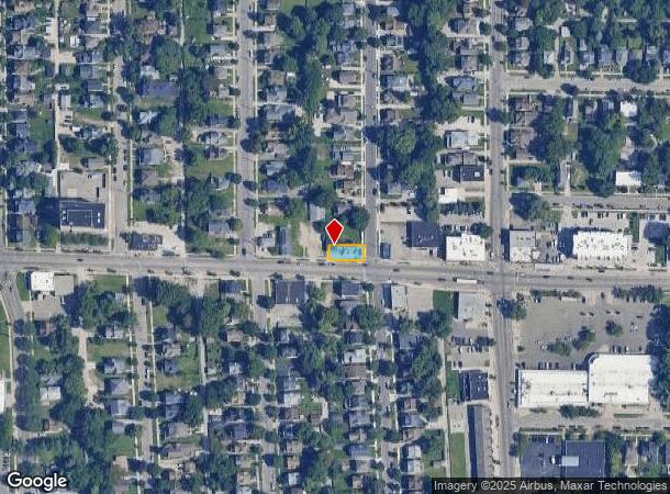  317 Hall St Se, Grand Rapids, MI Parcel Map