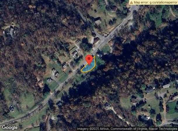  7924 Bent Mountain Rd, Roanoke, VA Parcel Map