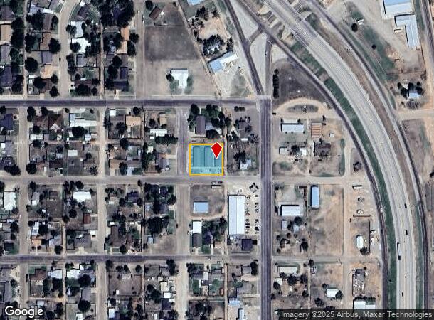 408 15Th St, Abernathy, TX Parcel Map
