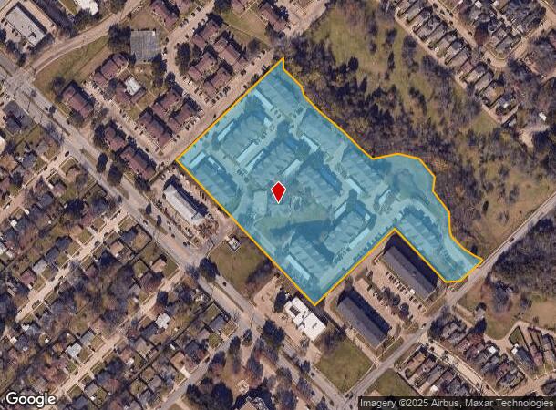 1540 N Galloway Ave, Mesquite, TX Parcel Map