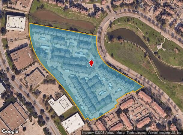 1290 Hidden Rdg, Irving, TX Parcel Map