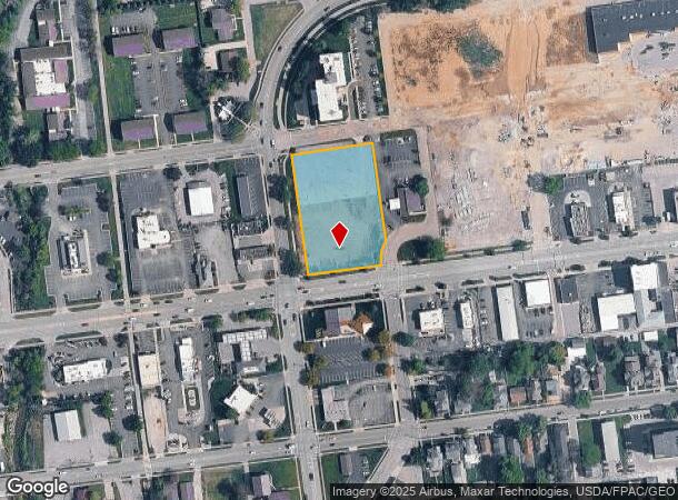  107 E Main St, Xenia, OH Parcel Map