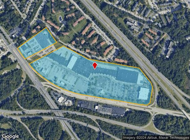  7927 Ritchie Hwy, Glen Burnie, MD Parcel Map