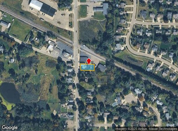 918 N Bridge St, Linden, MI Parcel Map