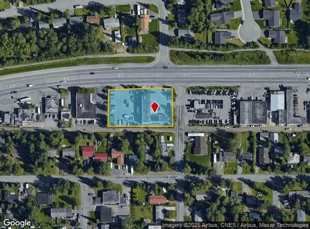  1020 W Intl Airport Rd, Anchorage, AK Parcel Map