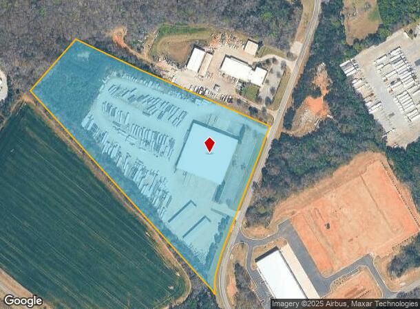 1551 Fairground Rd, Madison, GA Parcel Map
