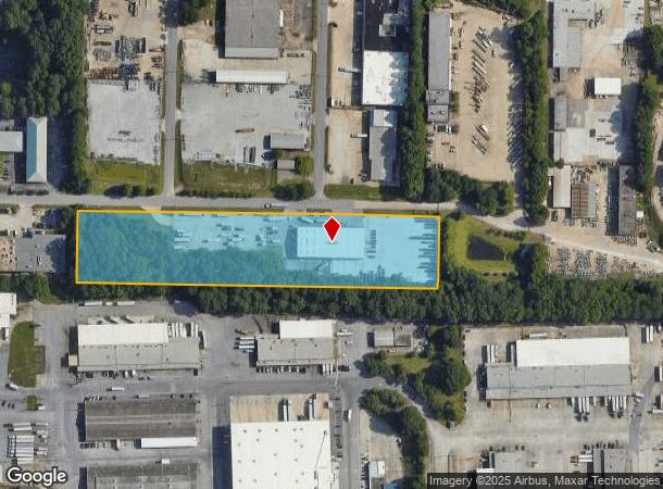  154 Falcon Dr, Forest Park, GA Parcel Map