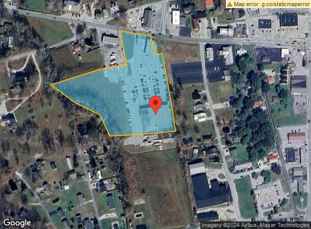  179 W College Ave, Stanton, KY Parcel Map