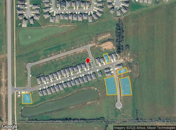 3167 Ravenwood St, Lake Charles, LA Parcel Map