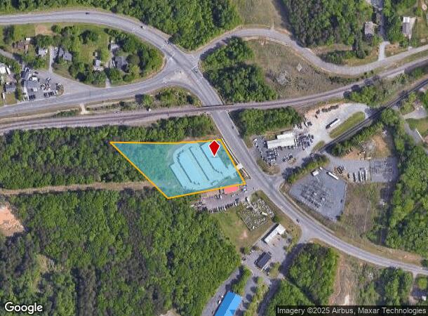 2406 Old Hollow Rd, Walkertown, NC Parcel Map