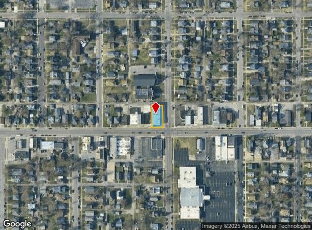  2927 Mishawaka Ave, South Bend, IN Parcel Map
