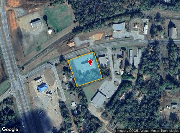 626 Nicholson St, Richland, GA Parcel Map