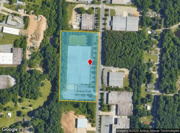  660 Southwest St, High Point, NC Parcel Map
