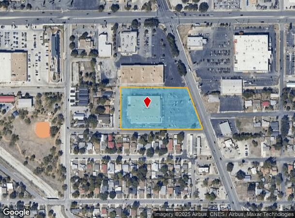  6723 S Flores St, San Antonio, TX Parcel Map