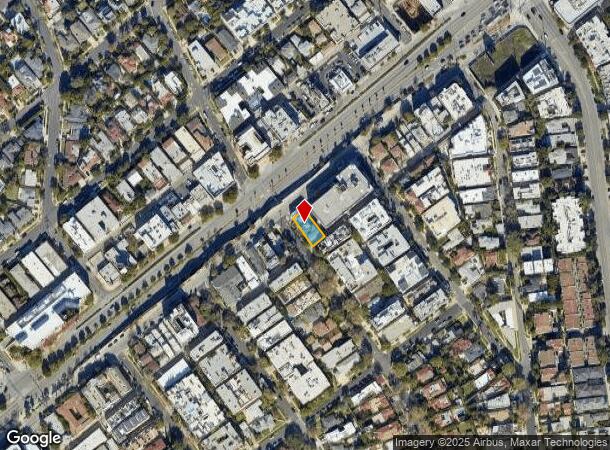  1800 Thayer Ave, Los Angeles, CA Parcel Map